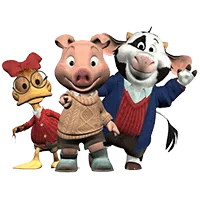 As Aventuras de Piggley Winks para colorir