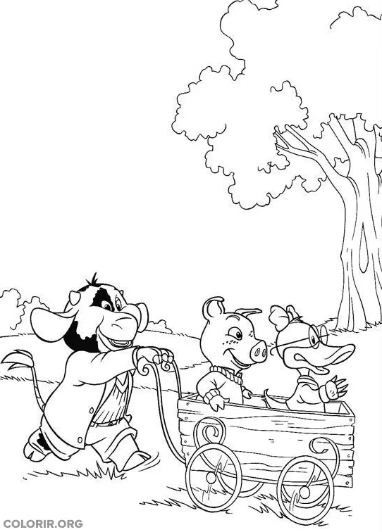 Piggley Dannan e Fernandes brincando Dentro de Carrinho