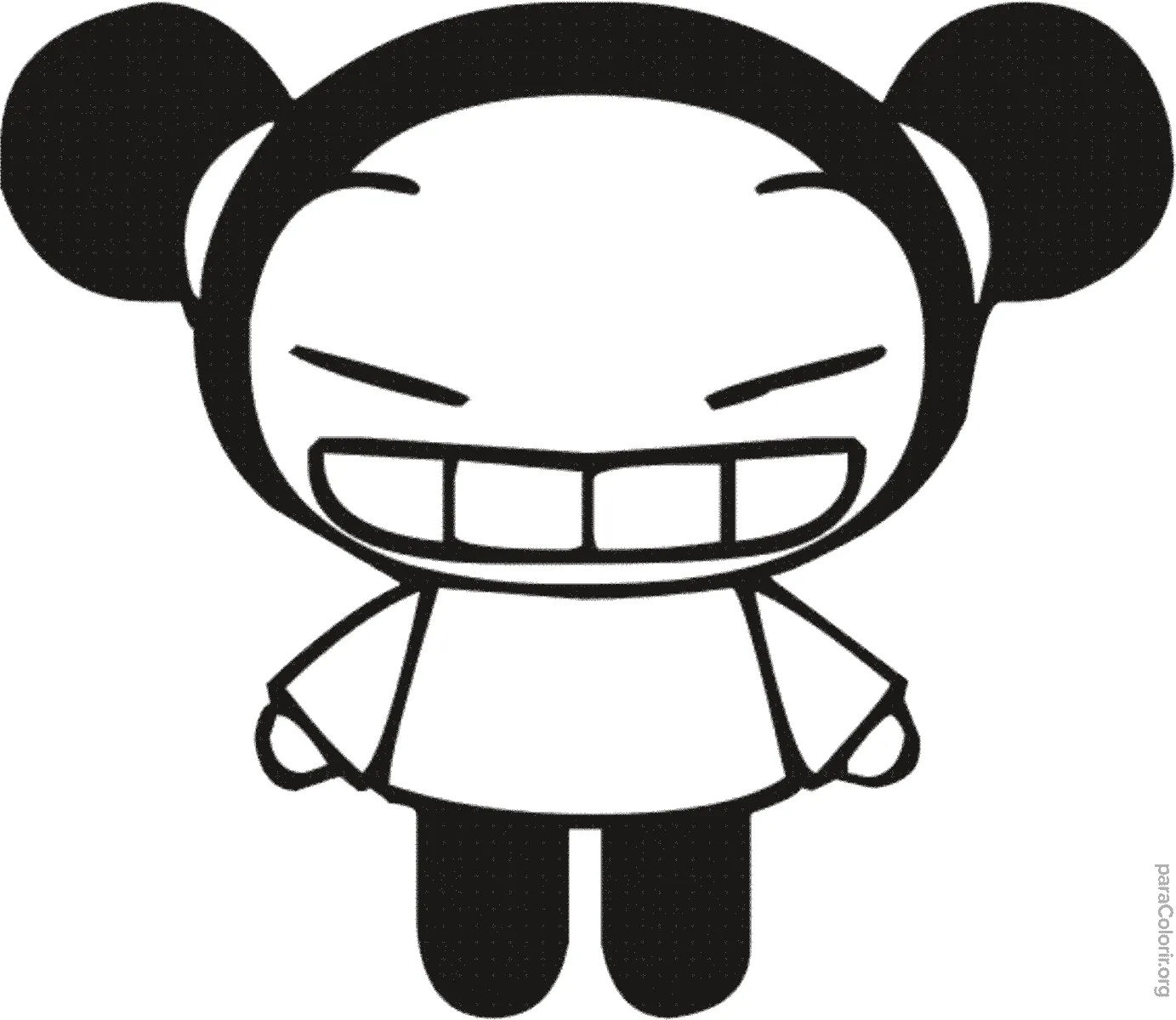 Pucca para colorir