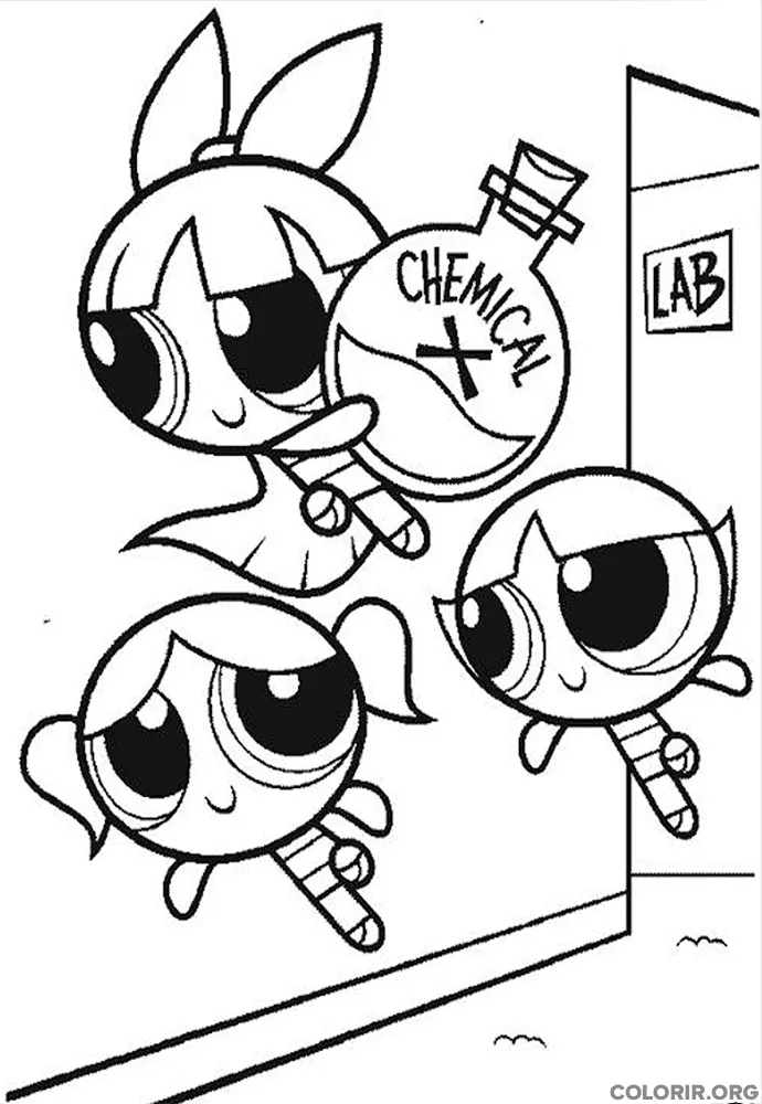 As Meninas Super Poderosas e o Elemento X 