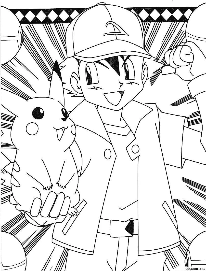 Ash e Pikachu Juntos