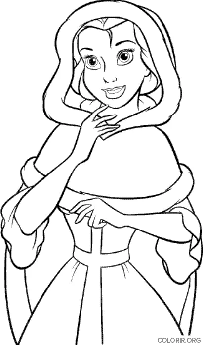 Bela com Roupa de Frio