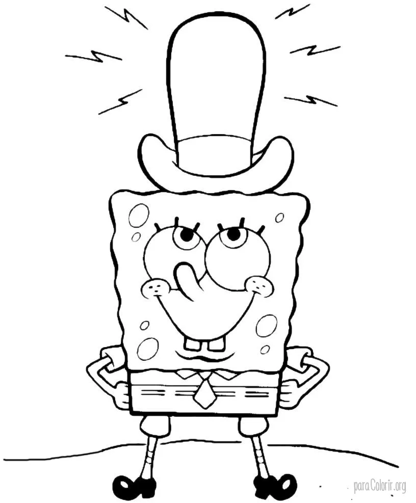 Bob Esponja de Chapeu