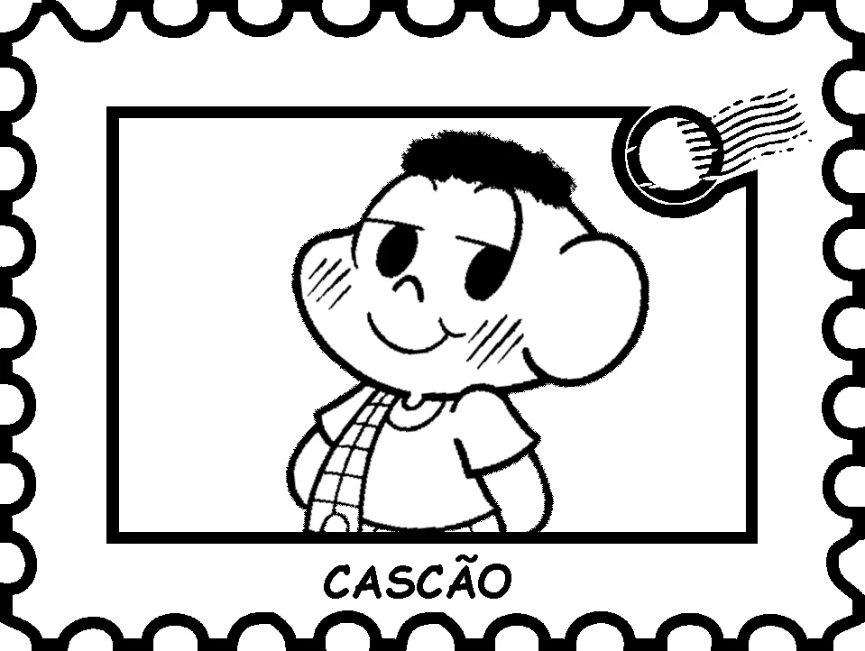 Cartao Postal do Cascao