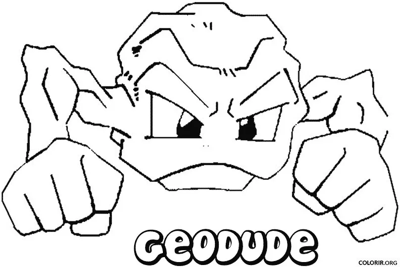 Ceodude para colorir