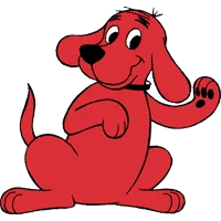 Clifford para colorir