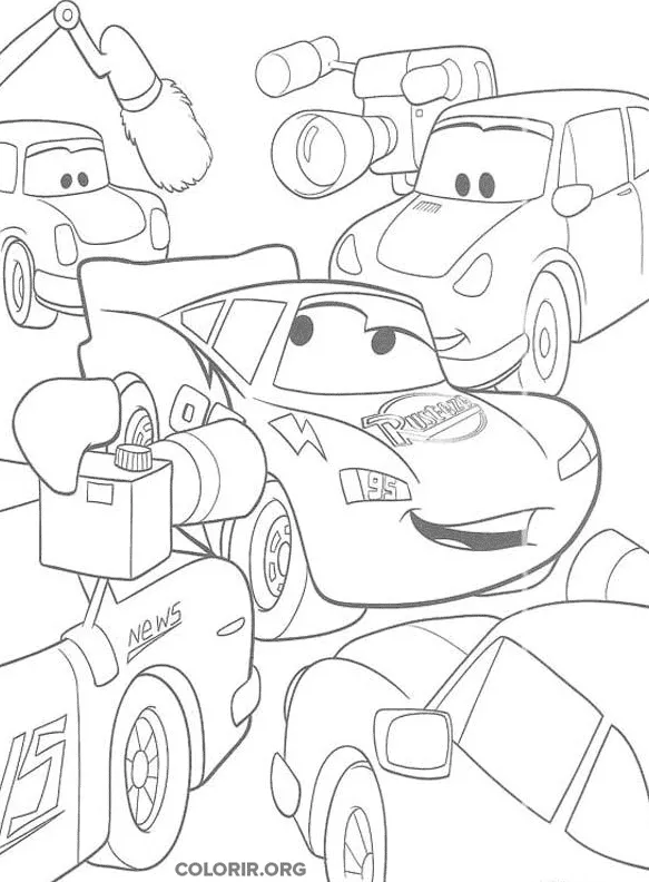 Entrevista com Relampago Mcqueen