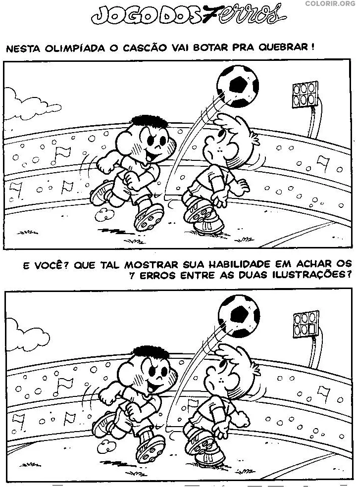 Jogos Dos 7 Erros da Turma da Monica 12