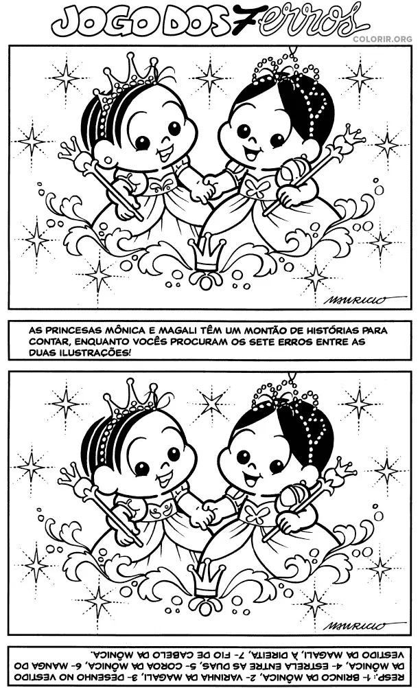 Jogos Dos 7 Erros da Turma da Monica 17
