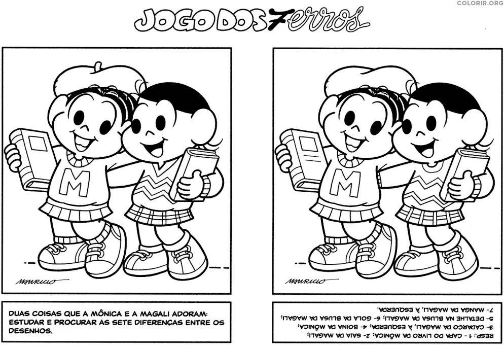 Jogos Dos 7 Erros da Turma da Monica 19