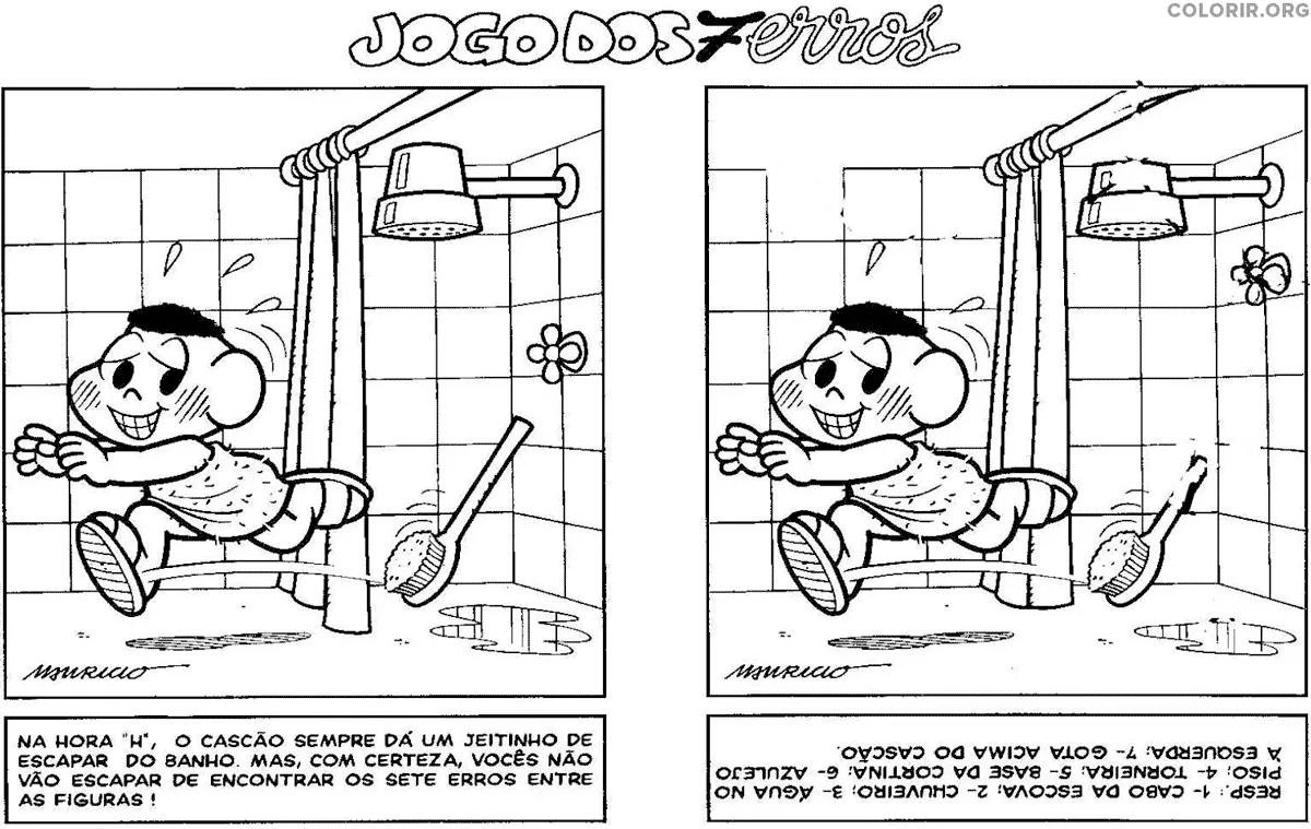 Jogos Dos 7 Erros da Turma da Monica 22