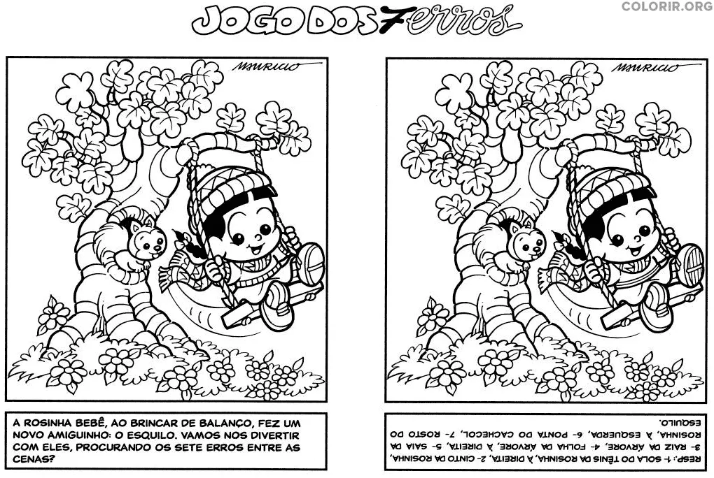 Jogos Dos 7 Erros da Turma da Monica 28