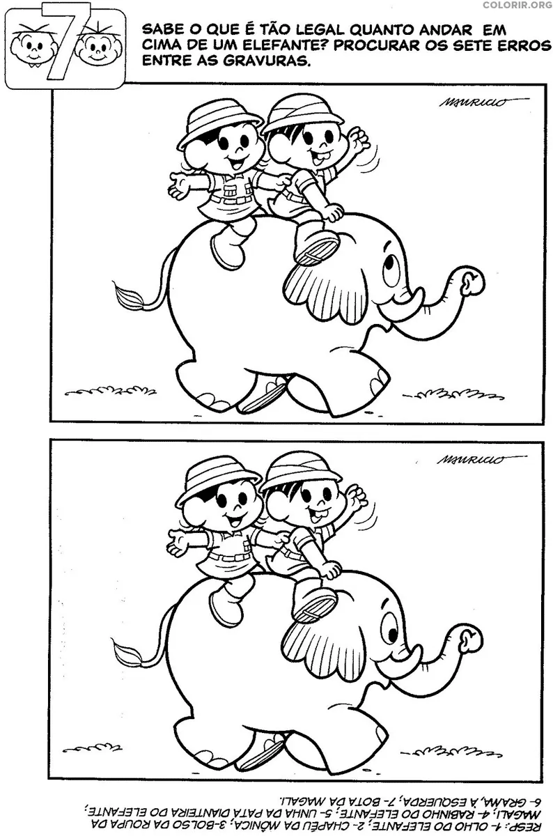Jogos Dos 7 Erros da Turma da Monica 29