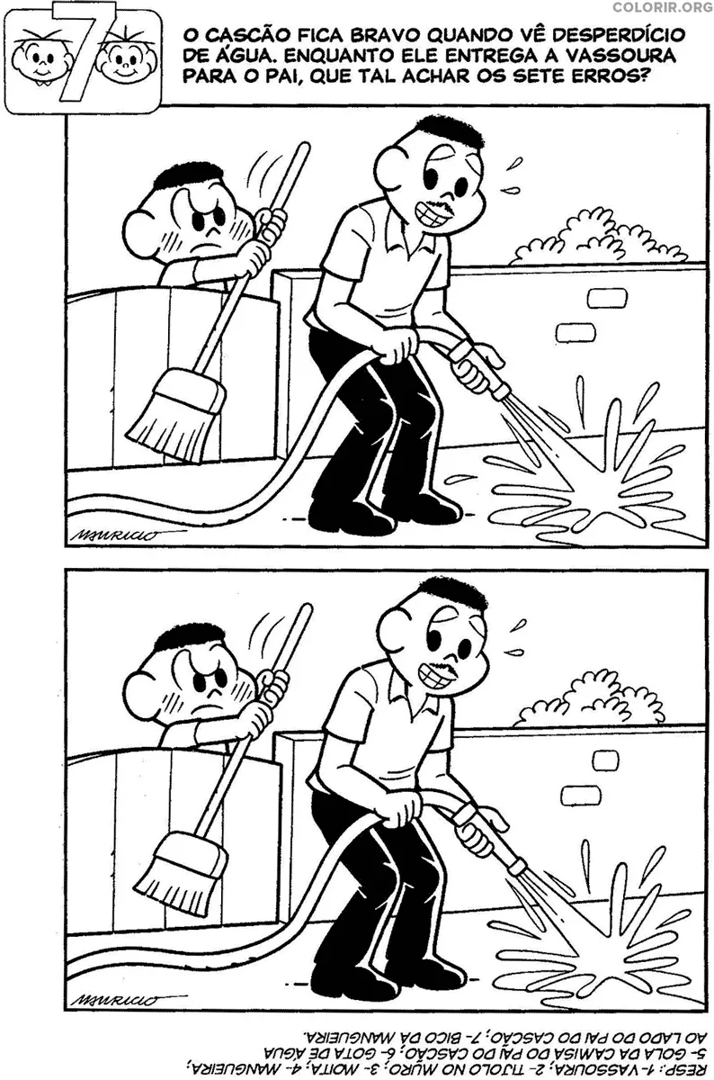 Jogos Dos 7 Erros da Turma da Monica 35