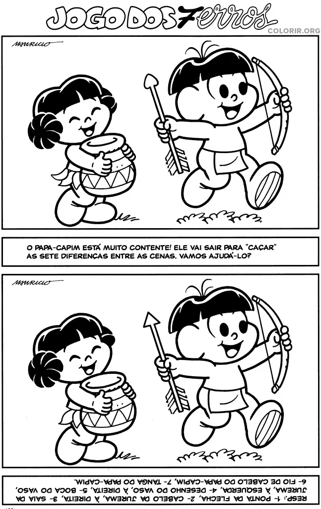 Jogos Dos 7 Erros da Turma da Monica 45