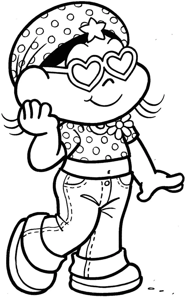 Magali Fashion com Oculos de Coracao