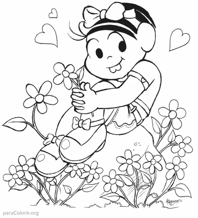 Monica em Volta Das Flores