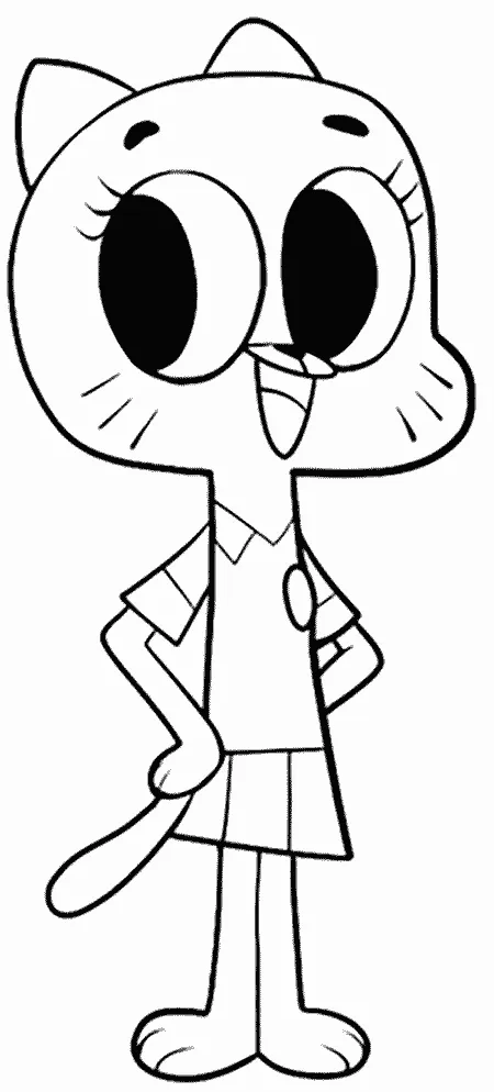 Nicole Watterson para colorir