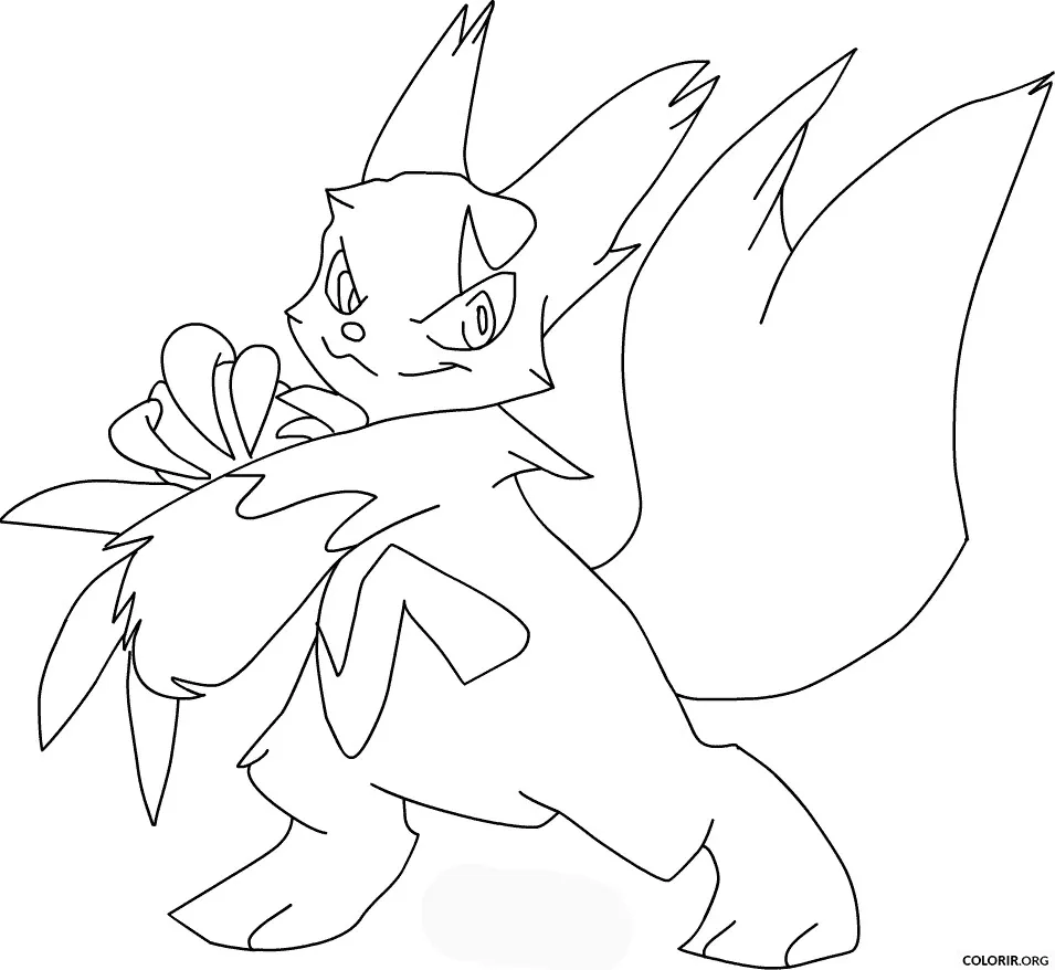 Pokemon para colorir 8