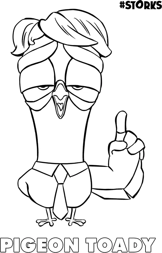 Pombo Luke de Cegonhas