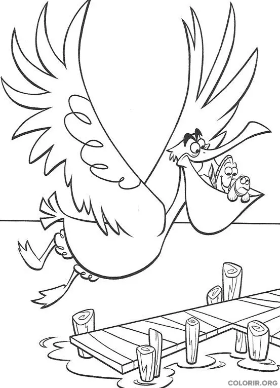 Procurando Nemo para colorir 29