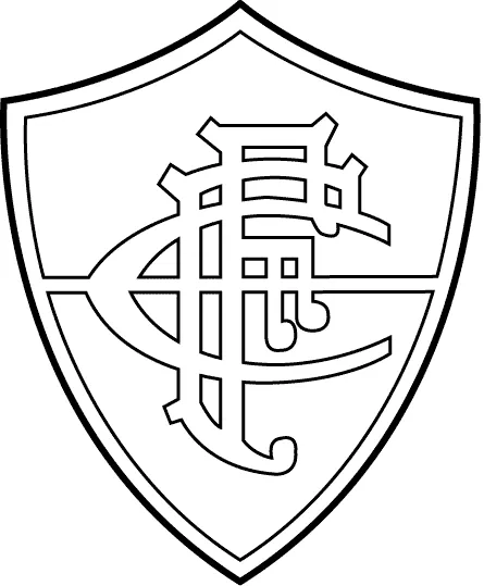 Simbolo Fluminense colorir