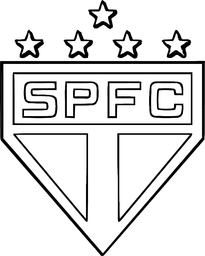 Simbolo Sao Paulo colorir