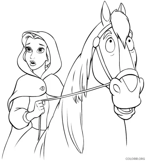 Bela e seu Cavalo