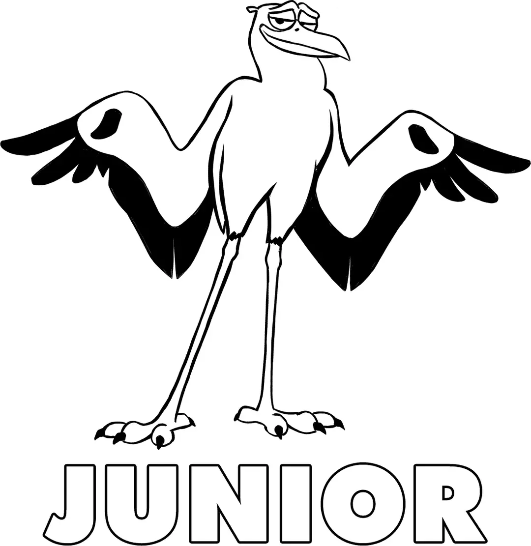 Junior Personagem de Cegonhas