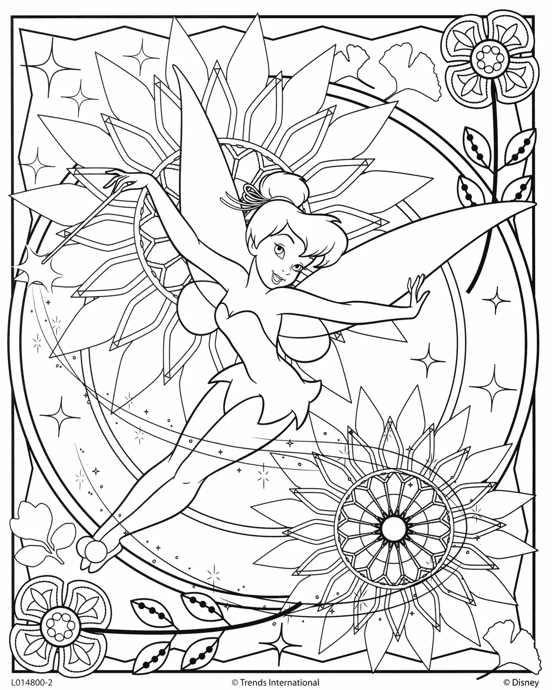Desenho da Tinker Bell para Pintar