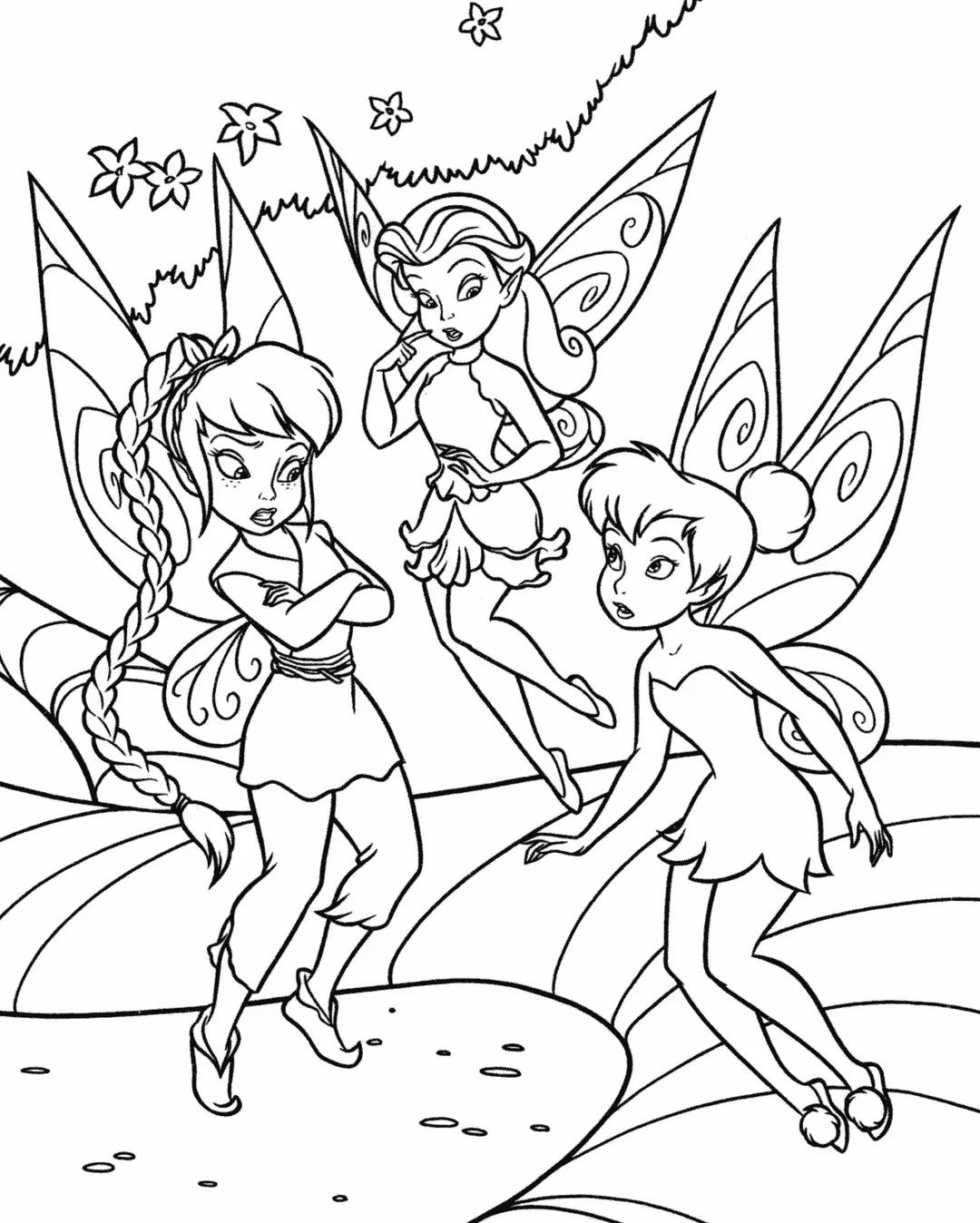 Tinker Bell e suas Amigas na Floresta